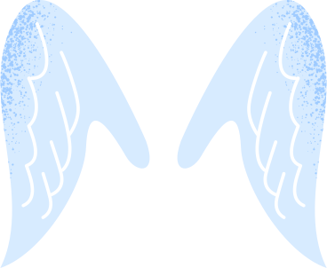 angel wings PNG, SVG