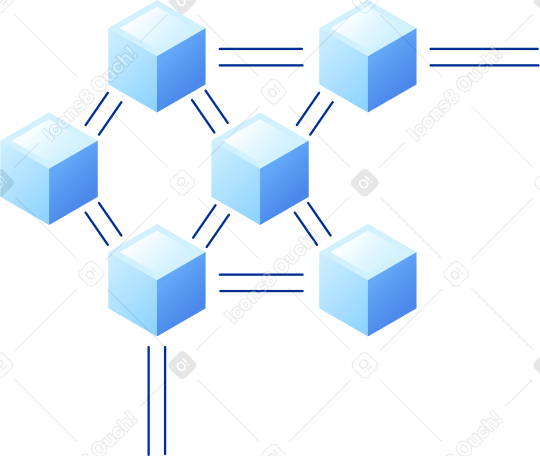 blockchain PNG, SVG