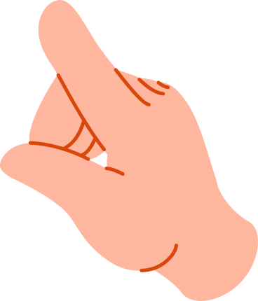 index finger gesture PNG, SVG