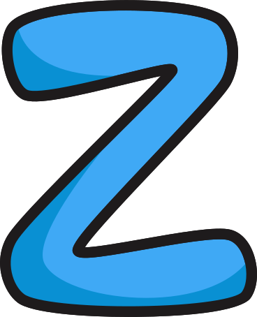 small letter z PNG, SVG