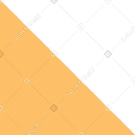 orange triangle Illustration in PNG, SVG