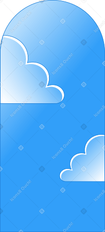 fond avec ciel PNG, SVG