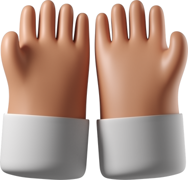 tanned cupped hands PNG, SVG