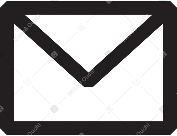very small envelope Illustration in PNG, SVG