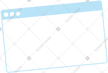 Browser window PNG, SVG