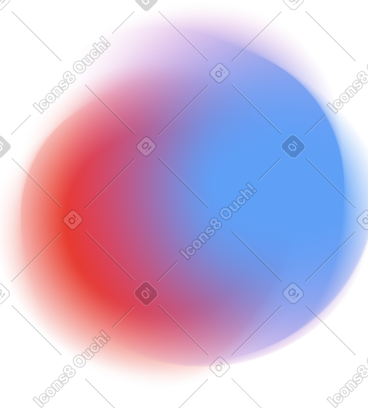 Colored blurry spot PNG, SVG