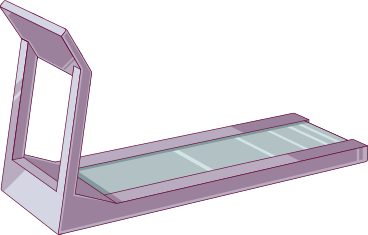 steel electronic treadmill PNG, SVG