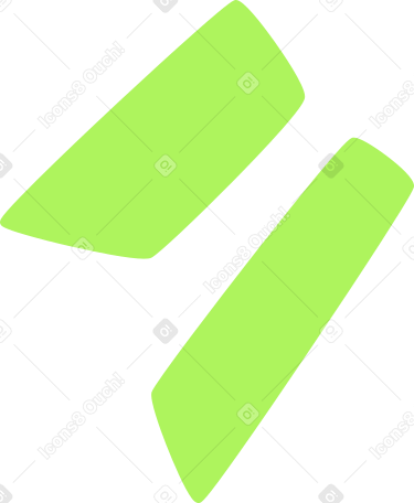 two green lines PNG, SVG