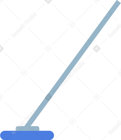 mop Illustration in PNG, SVG