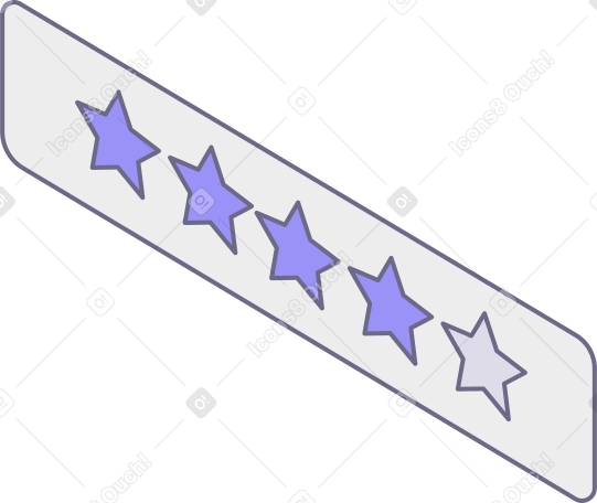 rating column PNG, SVG