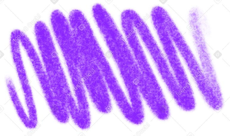 purple scribble PNG, SVG