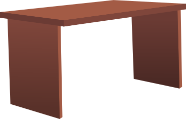 office table PNG, SVG