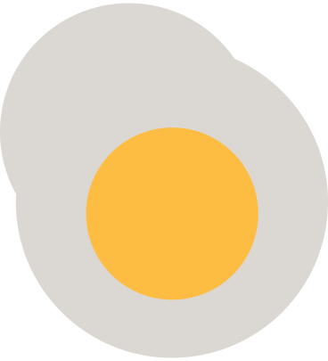fried egg PNG, SVG
