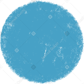 blue decorative circle Illustration in PNG, SVG
