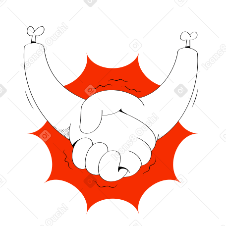 Simple handshake PNG, SVG