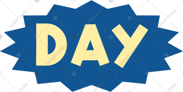 Day text PNG, SVG