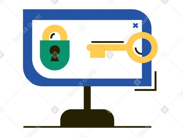 Computer security PNG, SVG