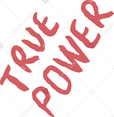 true power Illustration in PNG, SVG