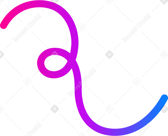 Línea espiral vertical PNG, SVG