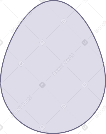 белое яйцо в PNG, SVG
