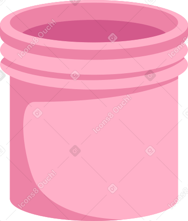 розовая краска в PNG, SVG