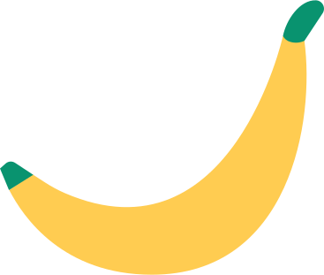 banana PNG, SVG