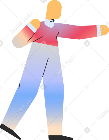 person pointing PNG, SVG
