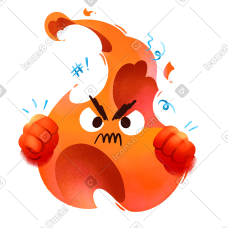 rage PNG, SVG