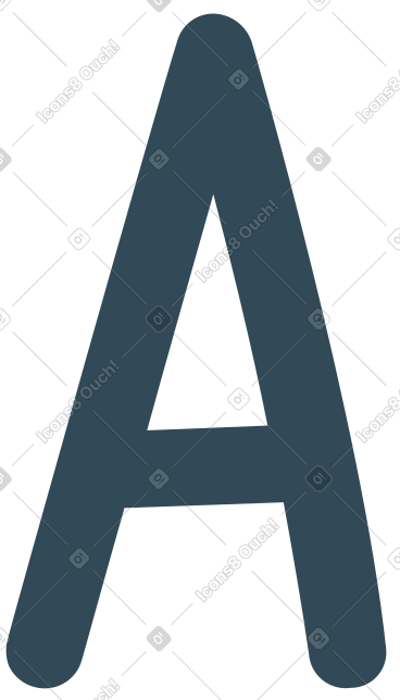 字母 a PNG, SVG