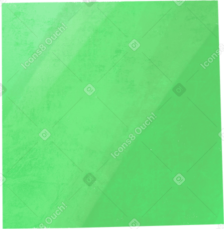 green square Illustration in PNG, SVG