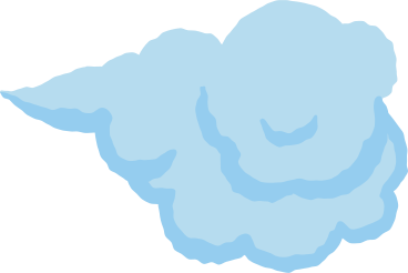 chubby cloud PNG, SVG