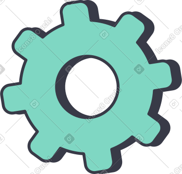 Cog PNG, SVG