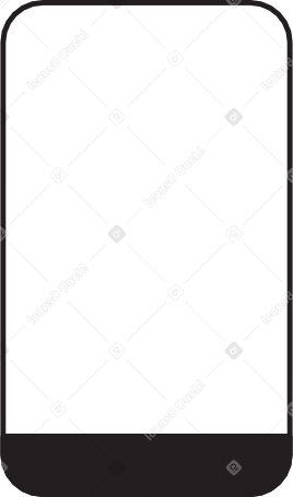 cell phone window Illustration in PNG, SVG