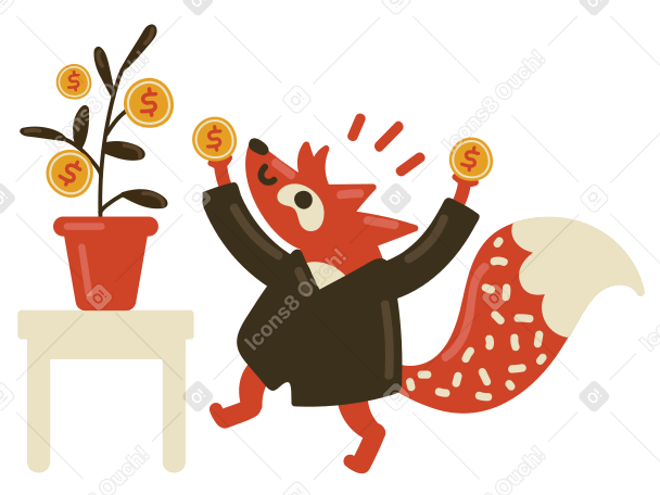 Success with money  PNG, SVG