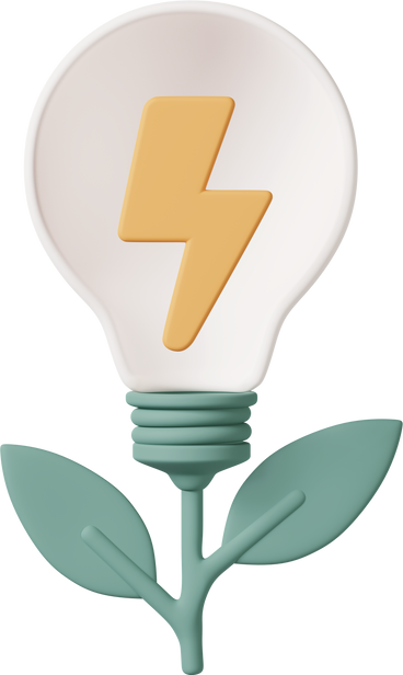 greentech bulb PNG, SVG