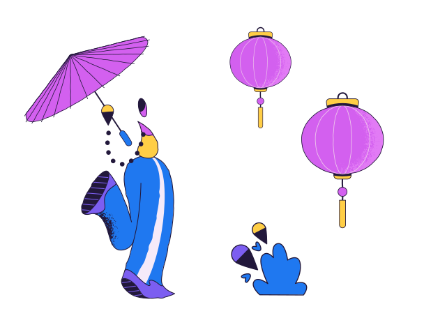 Chinese culture Illustration in PNG, SVG