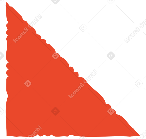 red triangle PNG, SVG