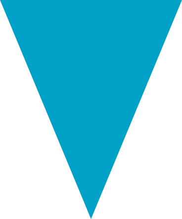 Cyan triangle PNG、SVG
