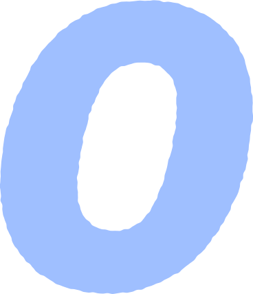 zero number PNG, SVG