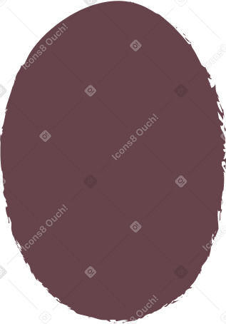 brown ellipse Illustration in PNG, SVG