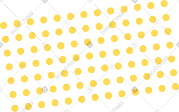 Yellow dots PNG, SVG