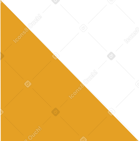 orange triangle в PNG, SVG