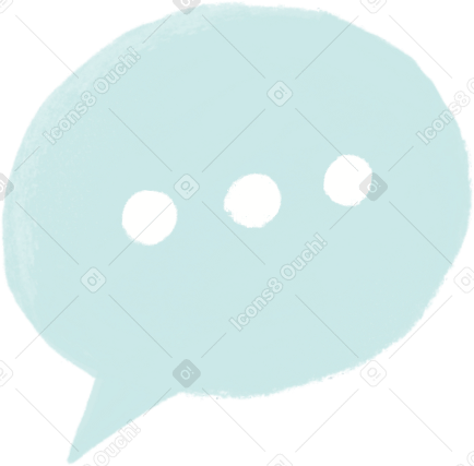 bubble dialogue Illustration in PNG, SVG