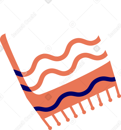 scarf Illustration in PNG, SVG