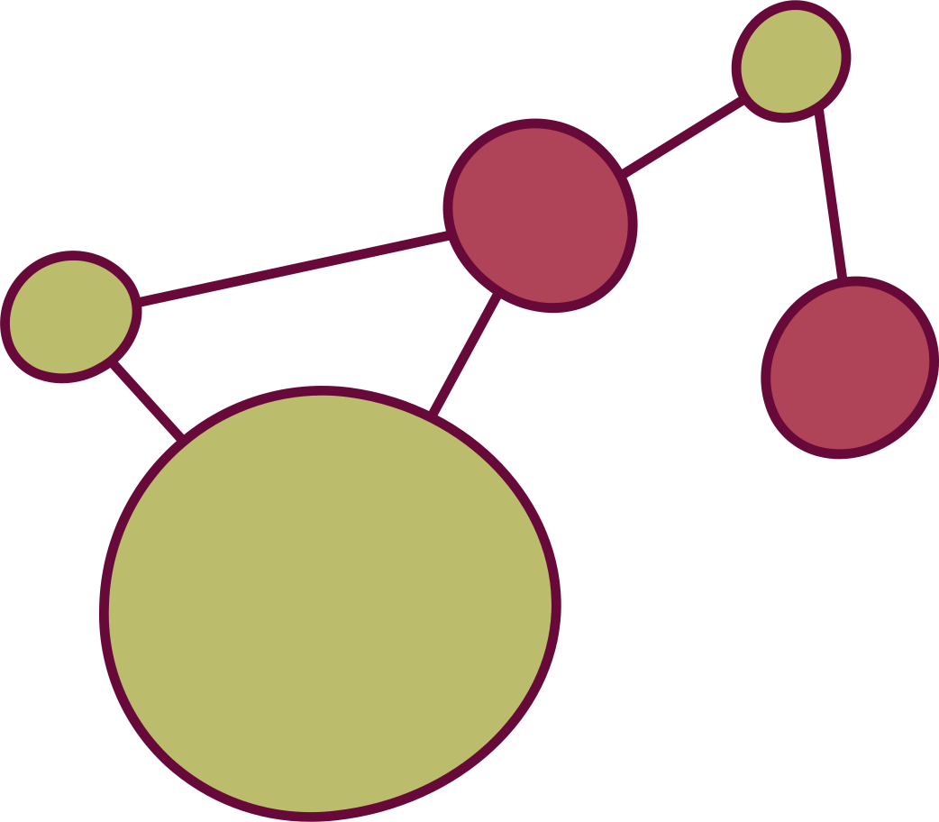 molecular scheme Illustration in PNG, SVG
