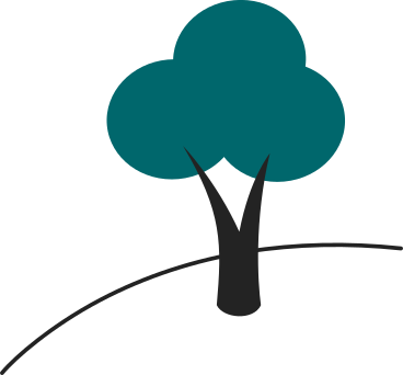 bush lines with tree PNG, SVG