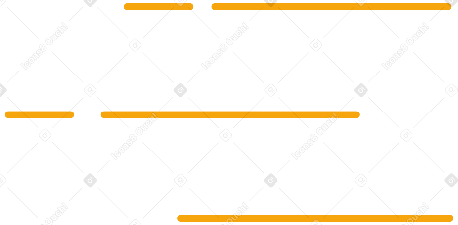 Drei gelbe linien PNG, SVG