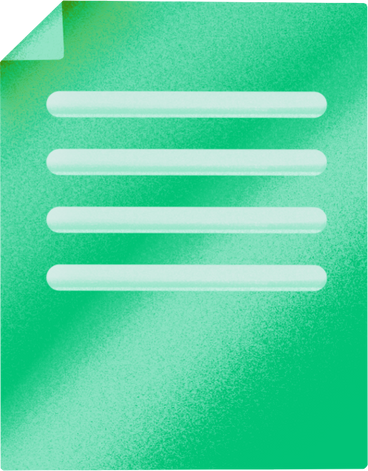 green sheet with text PNG、SVG