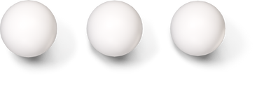 Three volumetric dots icon PNG, SVG