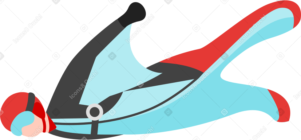 wingsuit PNG, SVG